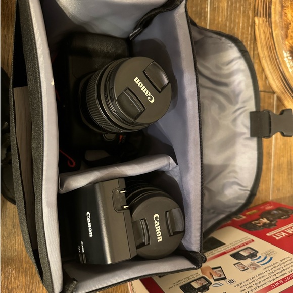 Canon EOS Rebel T7 DSLR Camera|2 Lens Kit - Picture 4 of 4